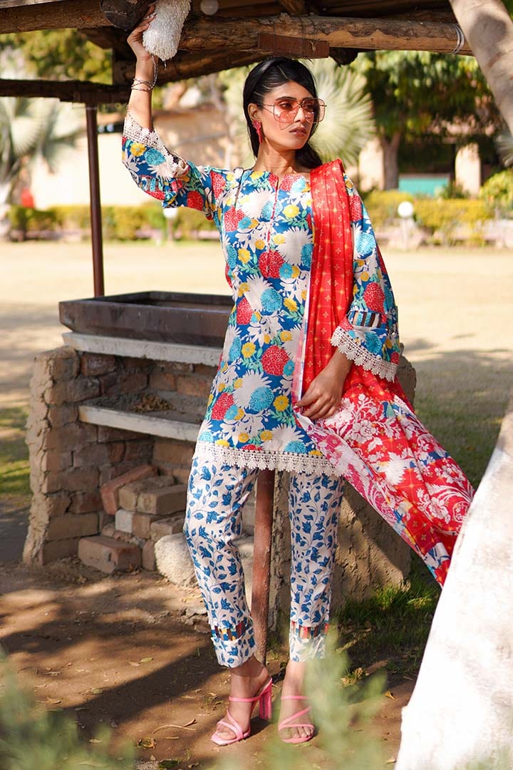 Palter 3 Piece Unstitched Suit